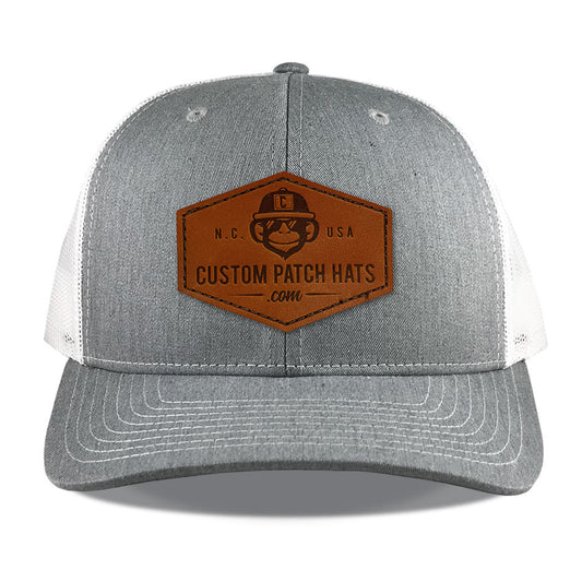 Big Titty Rum Leather logo patch Ball Cap