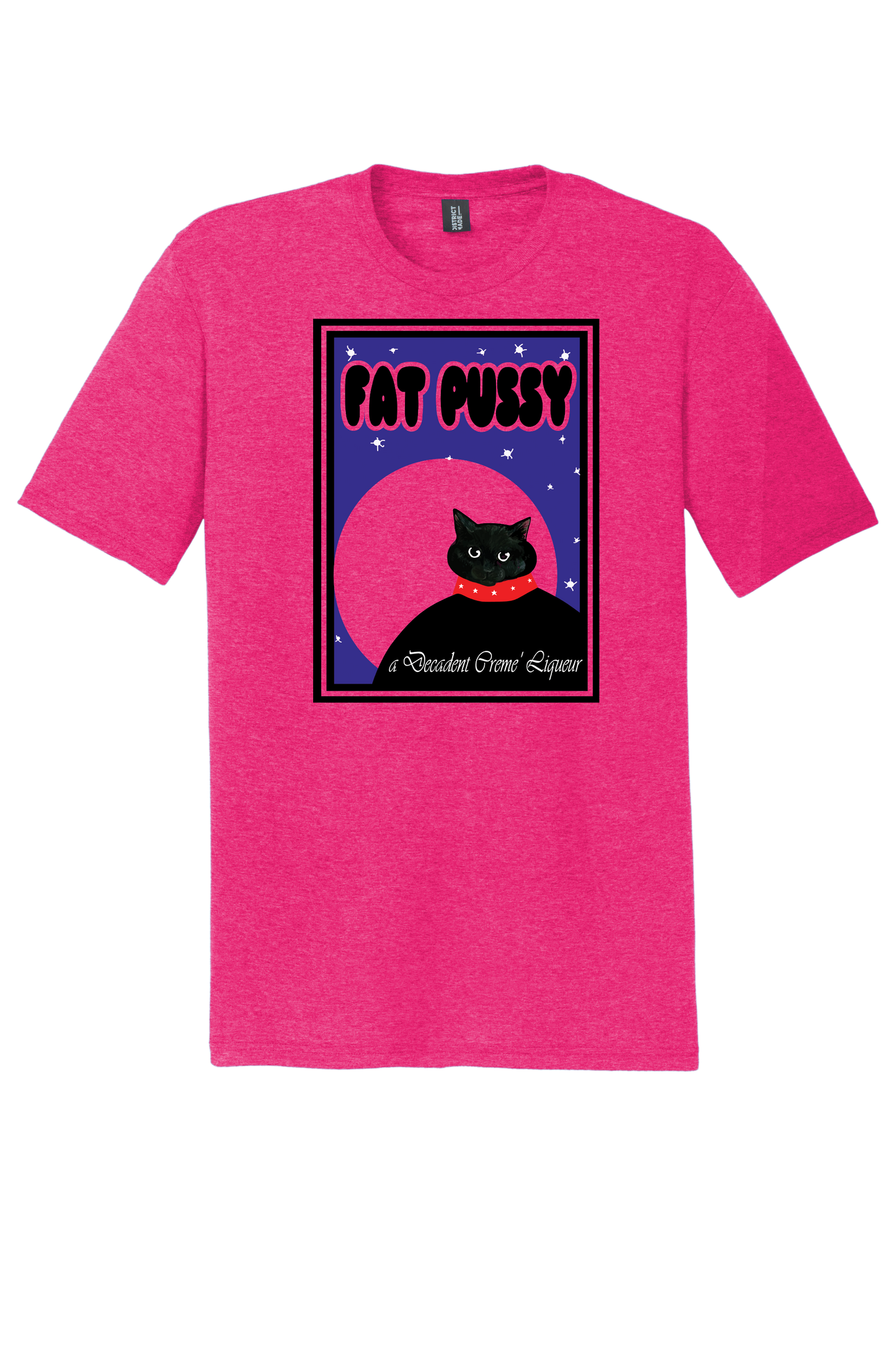 Fat Pussy T shirt - Large logo on front