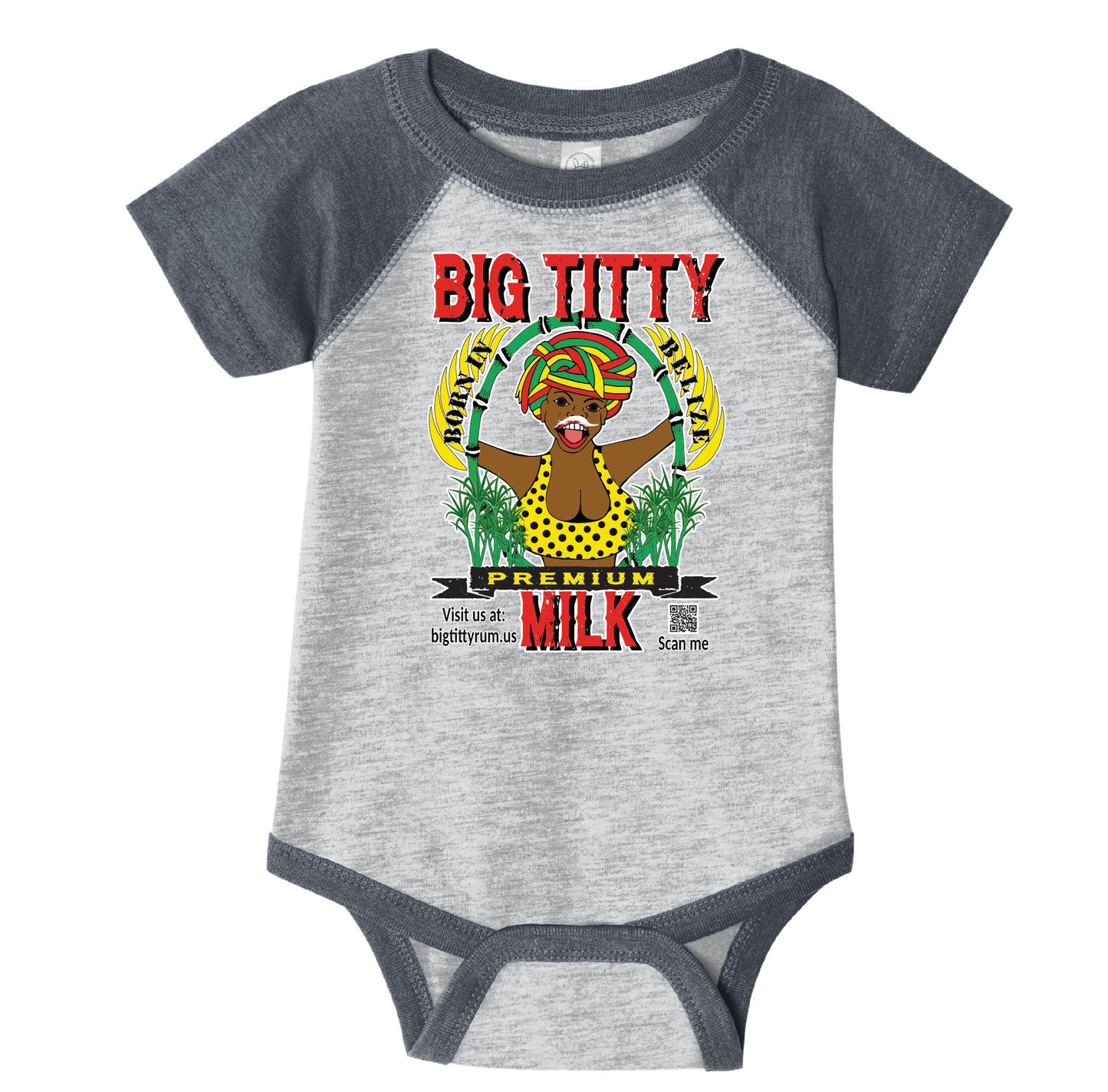 Big Titty Milk infant onsie
